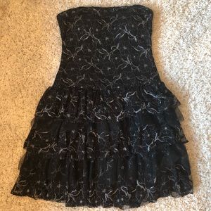 Lily Rose black mini dress